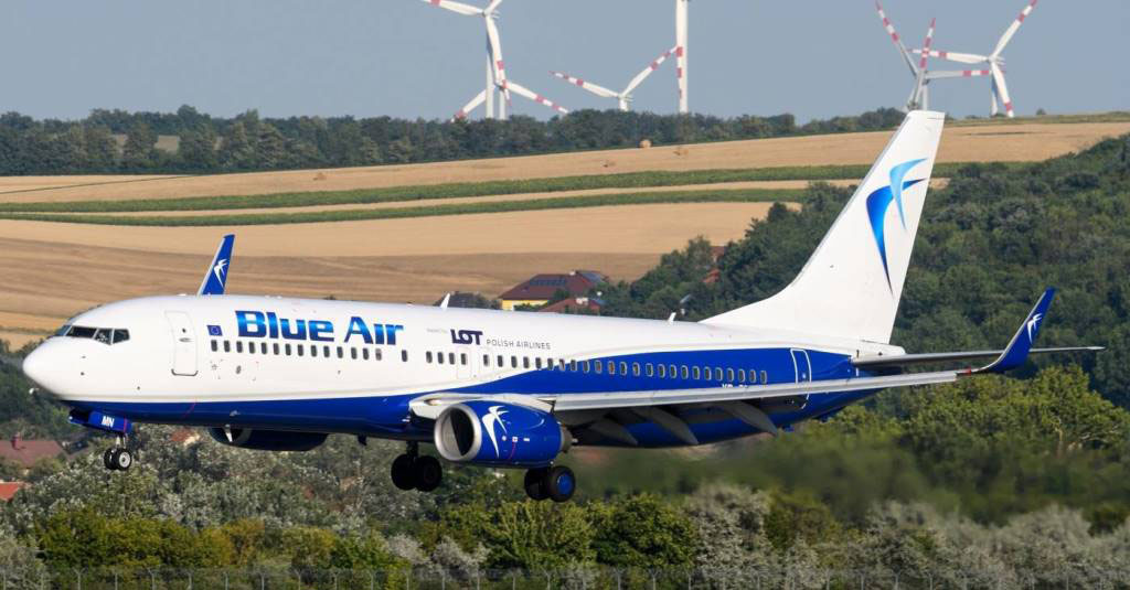 Blue Air transfera zborurile Milano pe Aeroportul Linate