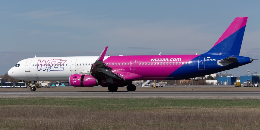 Airbus Wizz Air in Bucuresti Otopeni